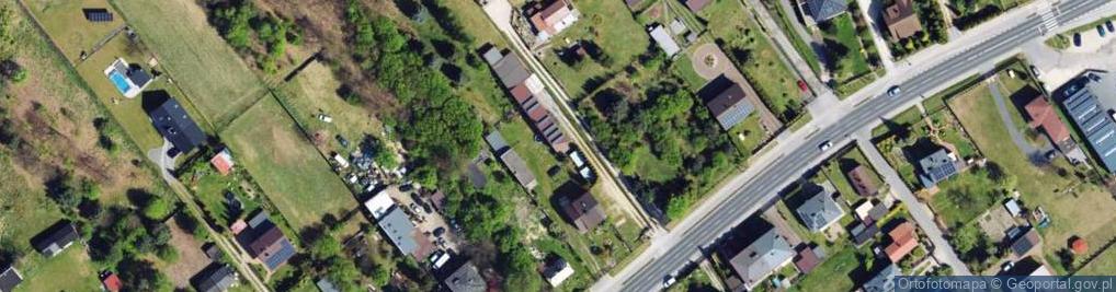 Zdjęcie satelitarne Powstańców Warszawy ul.