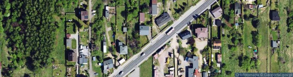 Zdjęcie satelitarne Powstańców Warszawy ul.