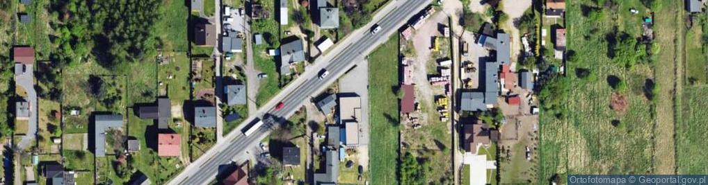 Zdjęcie satelitarne Powstańców Warszawy ul.