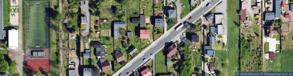 Zdjęcie satelitarne Powstańców Warszawy ul.