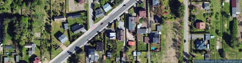 Zdjęcie satelitarne Powstańców Warszawy ul.