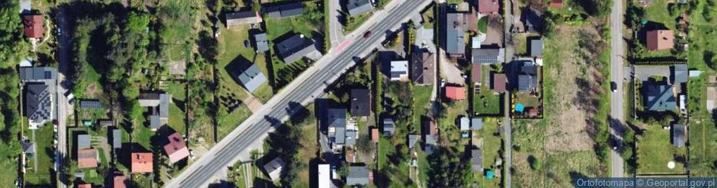 Zdjęcie satelitarne Powstańców Warszawy ul.