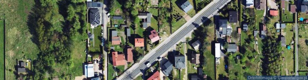 Zdjęcie satelitarne Powstańców Warszawy ul.