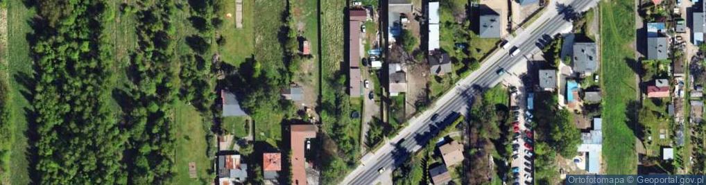 Zdjęcie satelitarne Powstańców Warszawy ul.