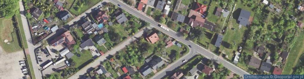 Zdjęcie satelitarne Podłęknicka ul.