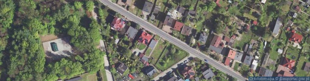 Zdjęcie satelitarne Podłęknicka ul.