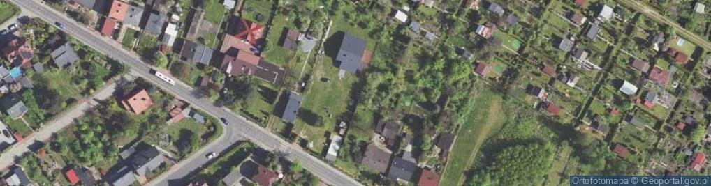 Zdjęcie satelitarne Podłęknicka ul.