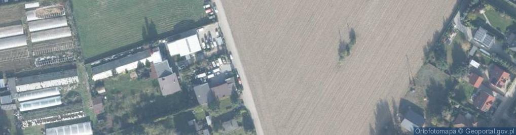 Zdjęcie satelitarne Poprzeczna ul.