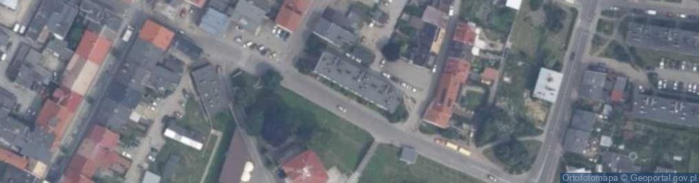 Zdjęcie satelitarne Podzamcze ul.