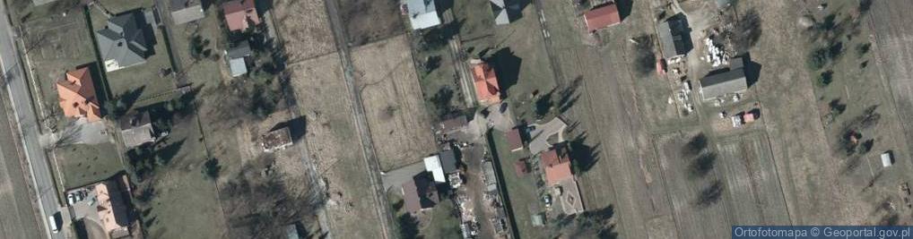 Zdjęcie satelitarne Poprzeczna ul.