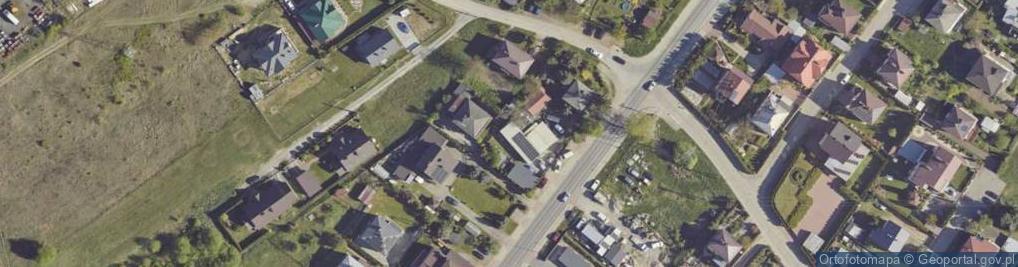 Zdjęcie satelitarne Północna ul.