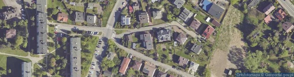 Zdjęcie satelitarne Powstania Styczniowego ul.