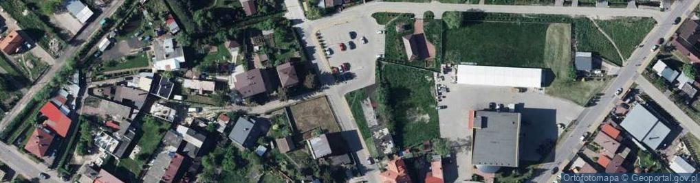 Zdjęcie satelitarne Polskiego Czerwonego Krzyża ul.