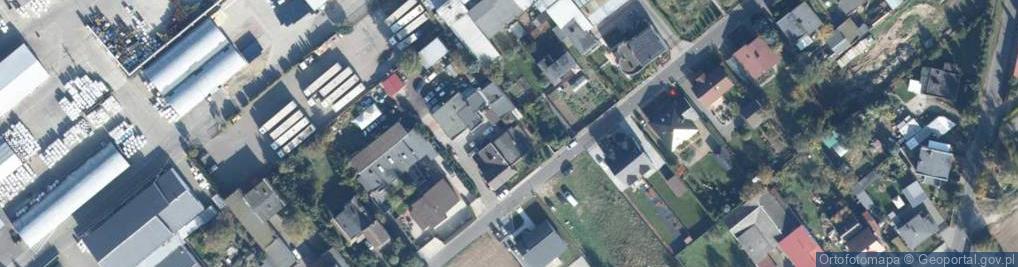 Zdjęcie satelitarne Podgórna ul.