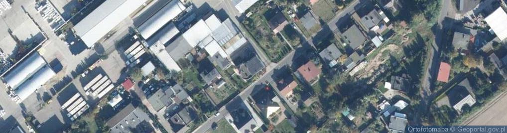 Zdjęcie satelitarne Podgórna ul.