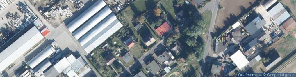 Zdjęcie satelitarne Podgórna ul.