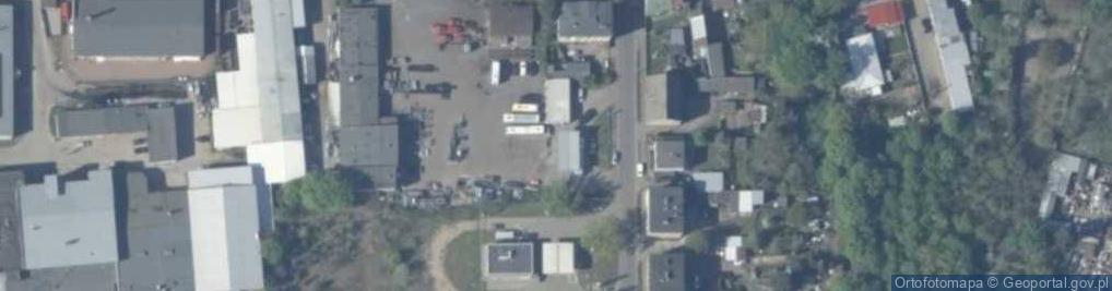 Zdjęcie satelitarne Poprzeczna ul.