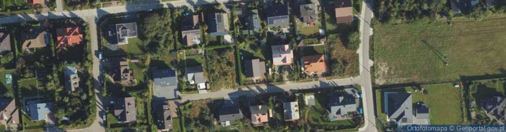 Zdjęcie satelitarne Pomarańczowa ul.
