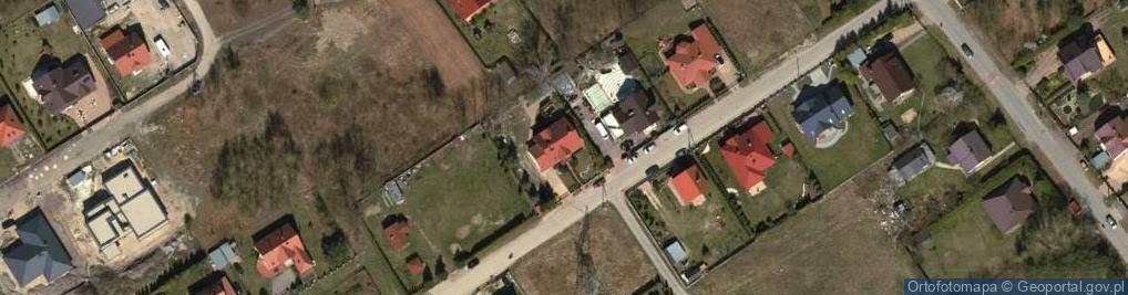 Zdjęcie satelitarne Powstania Styczniowego ul.