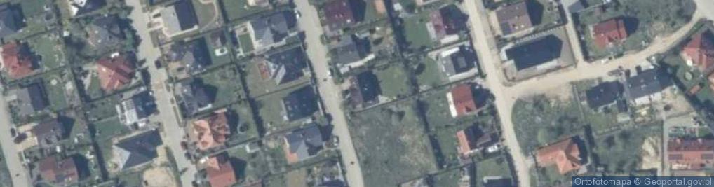 Zdjęcie satelitarne Porcelanowa ul.