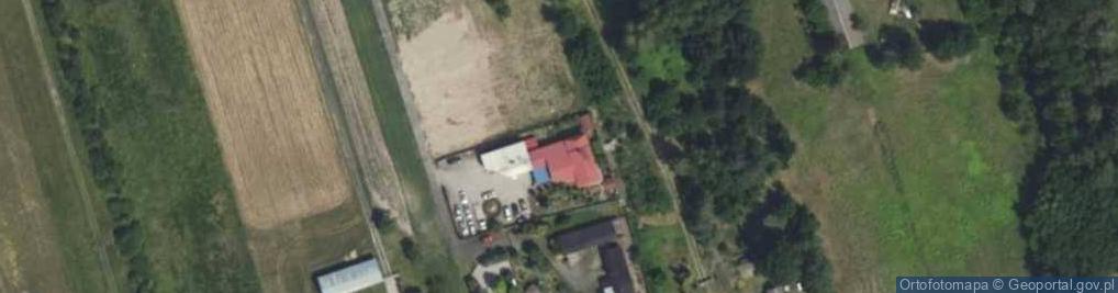 Zdjęcie satelitarne Poprzeczna ul.