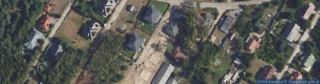 Zdjęcie satelitarne Pozytywna ul.