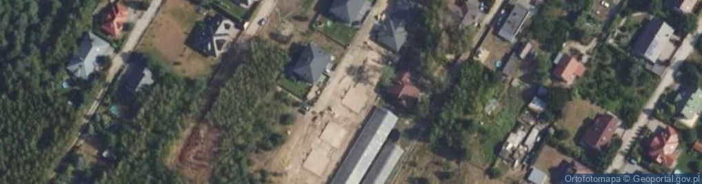Zdjęcie satelitarne Pozytywna ul.
