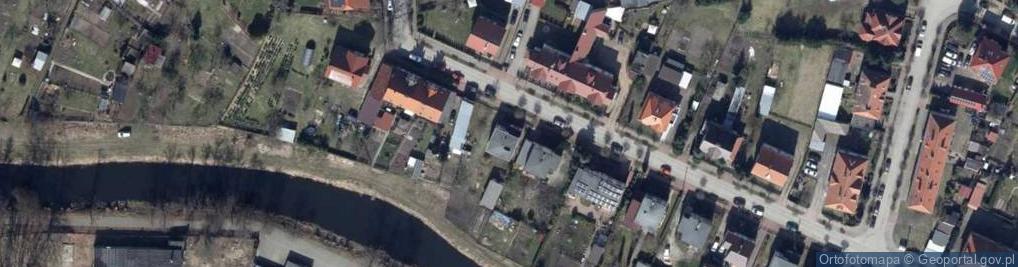 Zdjęcie satelitarne Pomorska ul.