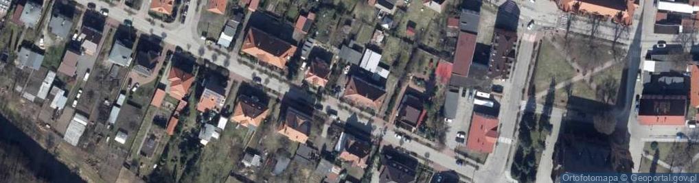 Zdjęcie satelitarne Pomorska ul.