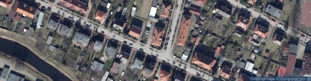 Zdjęcie satelitarne Pomorska ul.