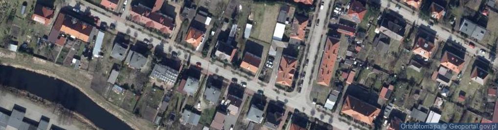 Zdjęcie satelitarne Pomorska ul.