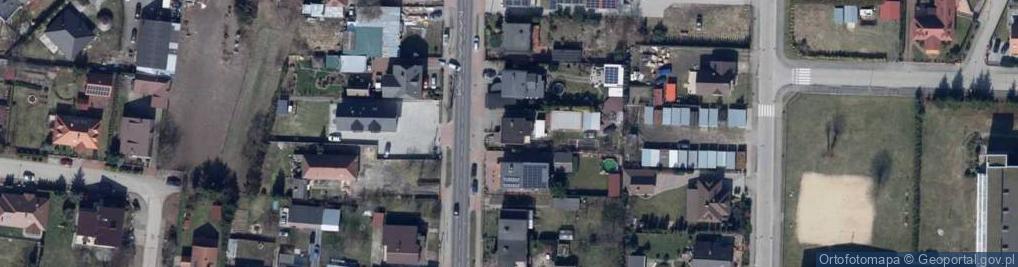 Zdjęcie satelitarne Poznańska ul.