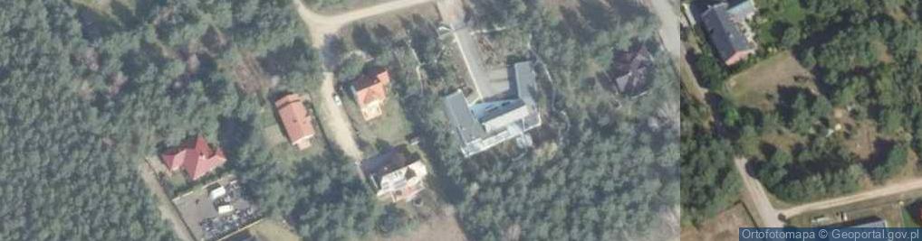 Zdjęcie satelitarne Pod Platanami ul.