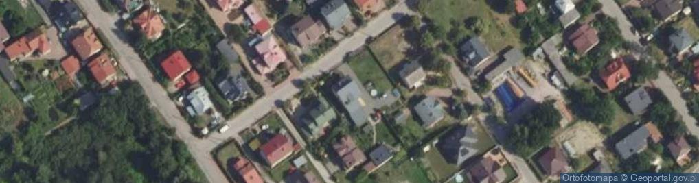 Zdjęcie satelitarne Poprzeczna ul.