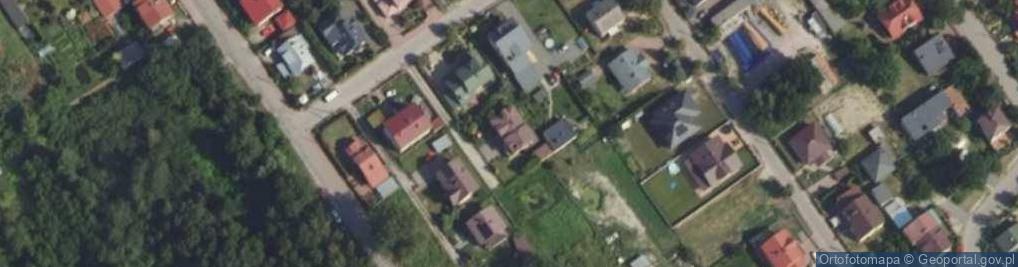 Zdjęcie satelitarne Poprzeczna ul.