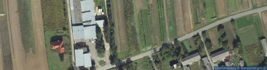 Zdjęcie satelitarne Poprzeczna ul.