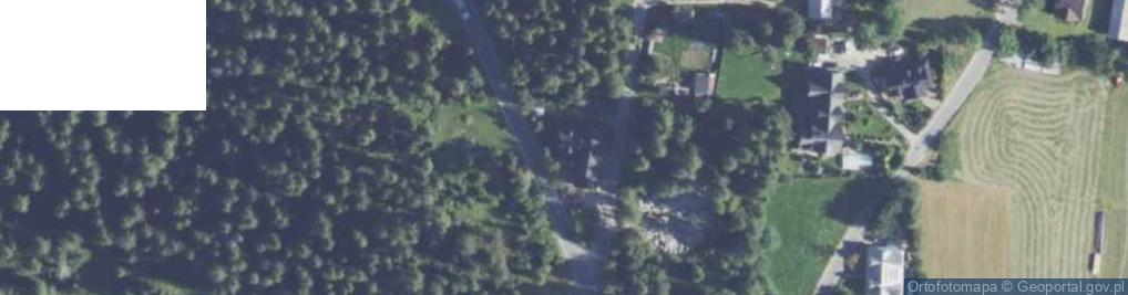 Zdjęcie satelitarne Podhalańska ul.