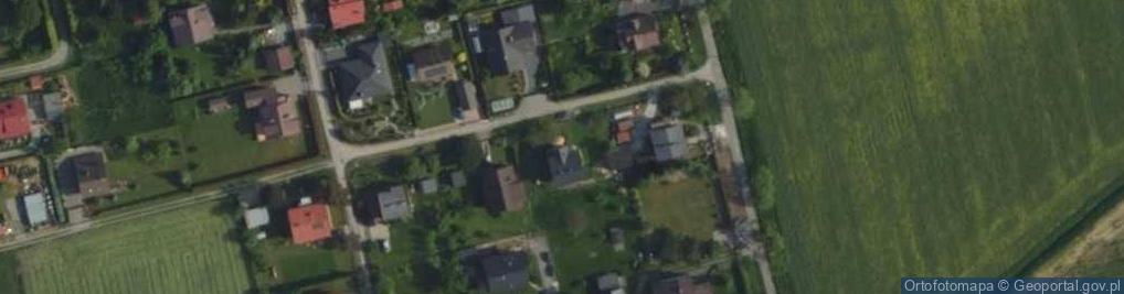 Zdjęcie satelitarne Poprzeczna ul.