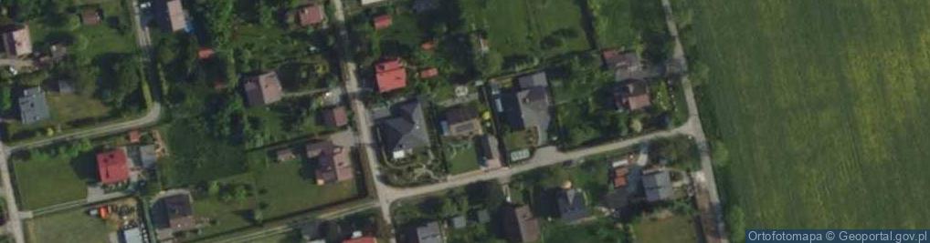 Zdjęcie satelitarne Poprzeczna ul.