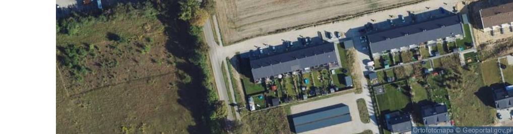 Zdjęcie satelitarne Pod Gruszą ul.