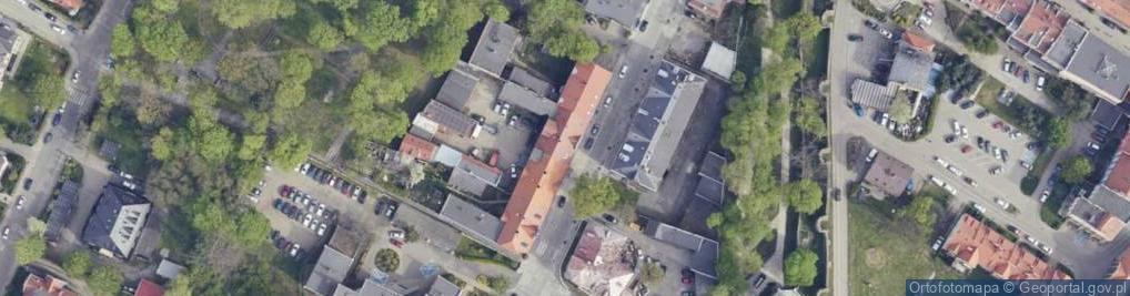 Zdjęcie satelitarne Pocztowa ul.