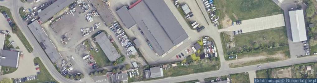 Zdjęcie satelitarne Podwalna ul.