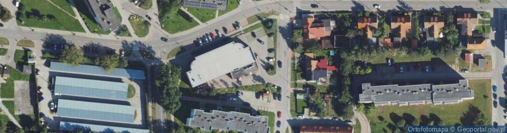 Zdjęcie satelitarne Podgórna ul.