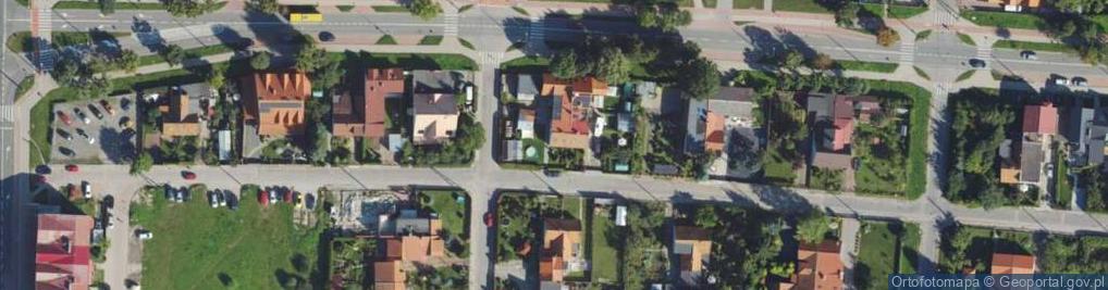 Zdjęcie satelitarne Pomorska ul.