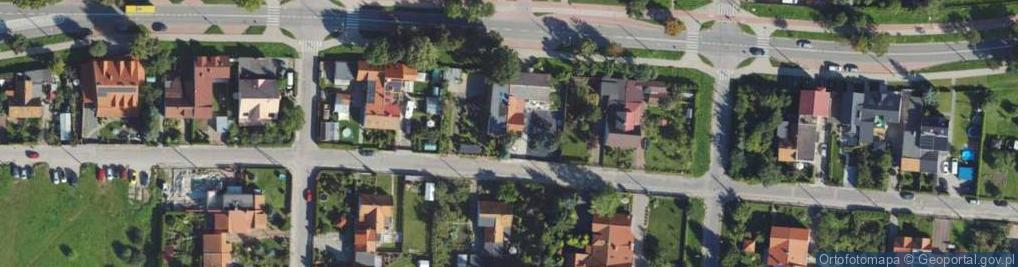 Zdjęcie satelitarne Pomorska ul.