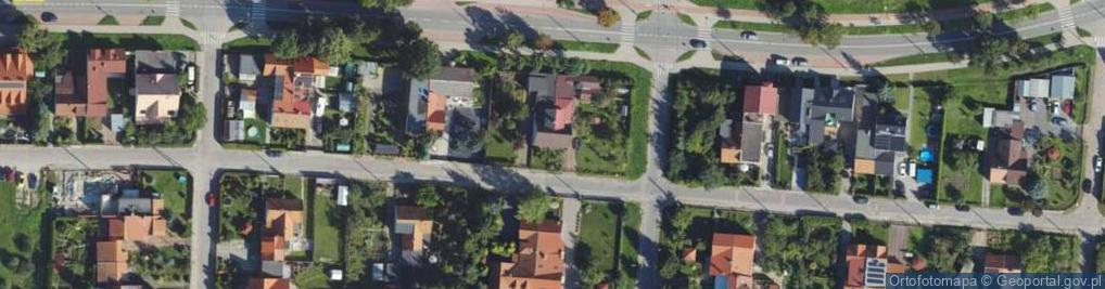 Zdjęcie satelitarne Pomorska ul.