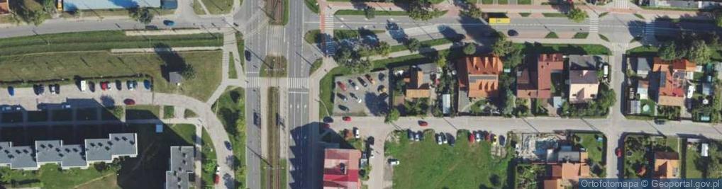 Zdjęcie satelitarne Pomorska ul.