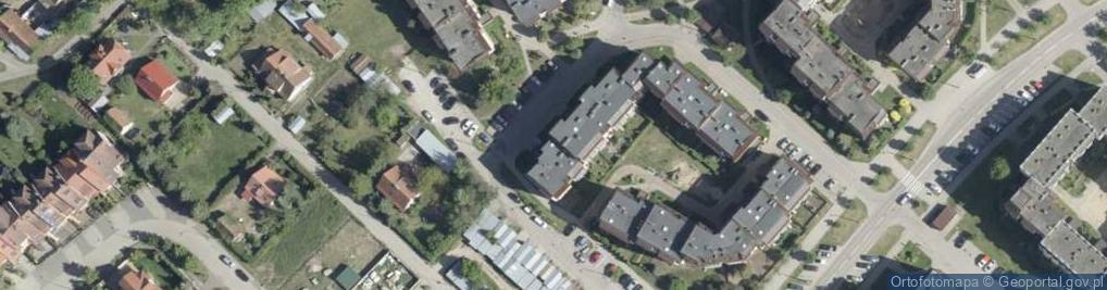 Zdjęcie satelitarne Popiełuszki Jerzego, bł. ks. ul.