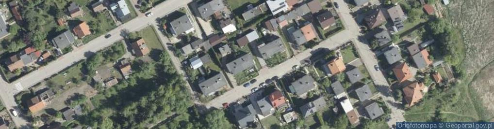 Zdjęcie satelitarne Powstańców Śląskich ul.