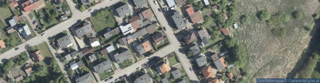 Zdjęcie satelitarne Powstańców Śląskich ul.